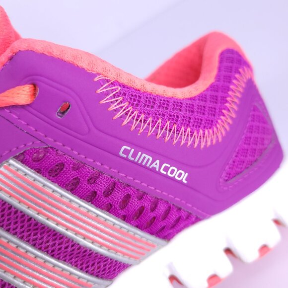 Adidas ClimaCool Women’s Running Shoes Purple Pink Sz 5 G87121 Ortholite - Picture 13 of 16